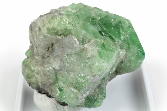 Lustrous Tsavorite Garnet Specimen - Tanzania #381442